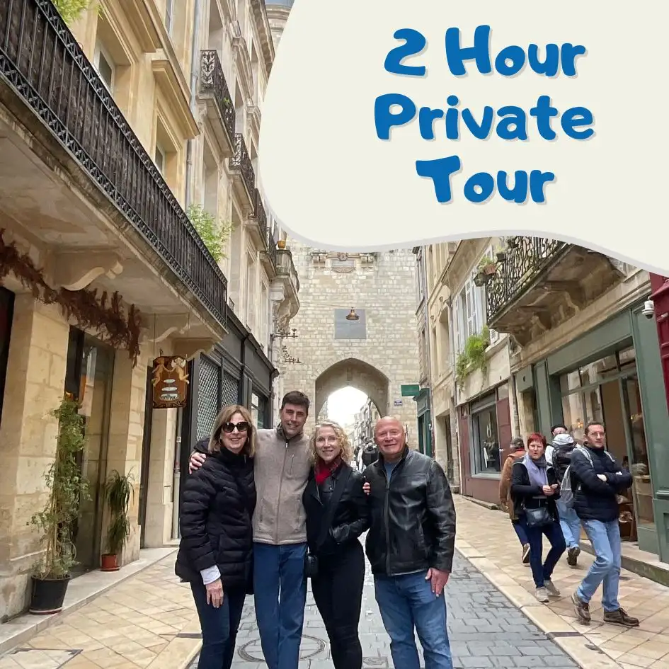 2 hours Private tour bordeaux