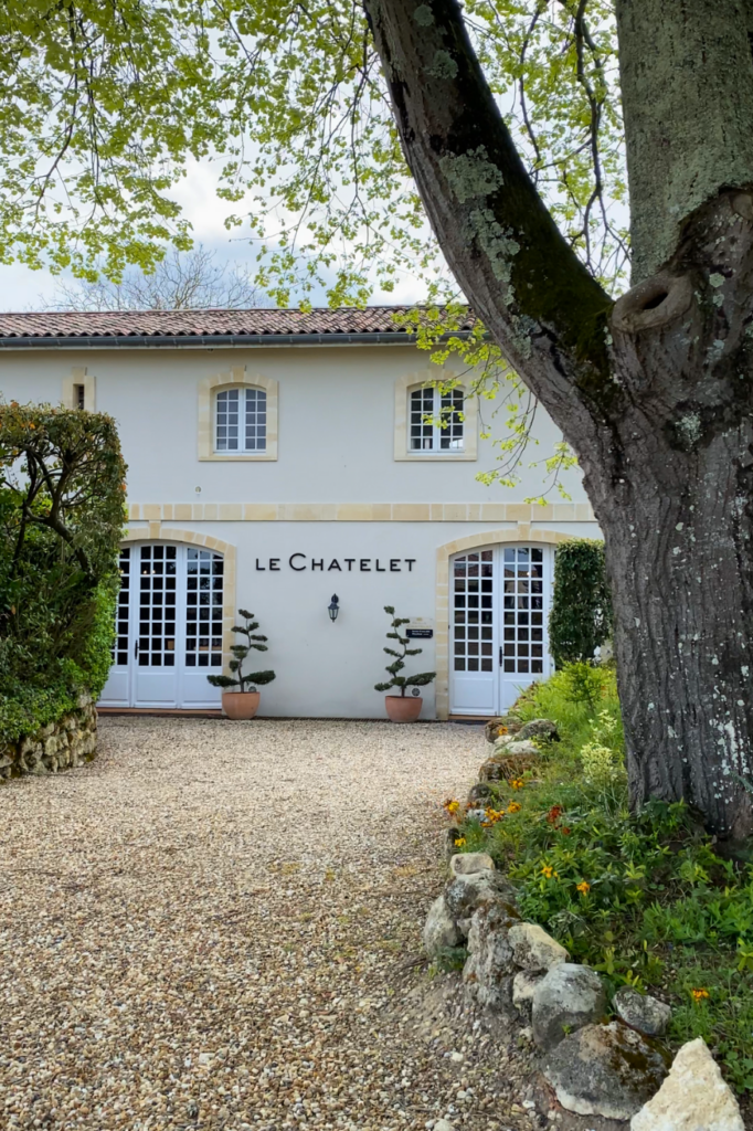 château le châtelet in saint Emilion