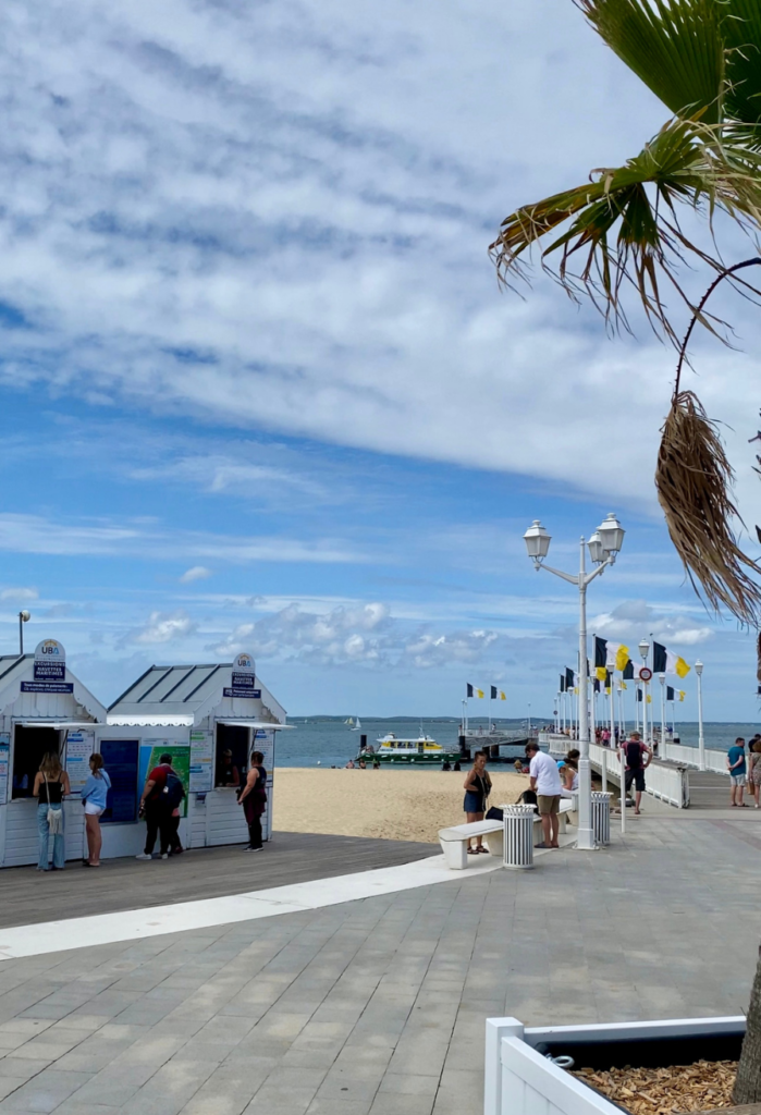 Arcachon beach near Bordeaux