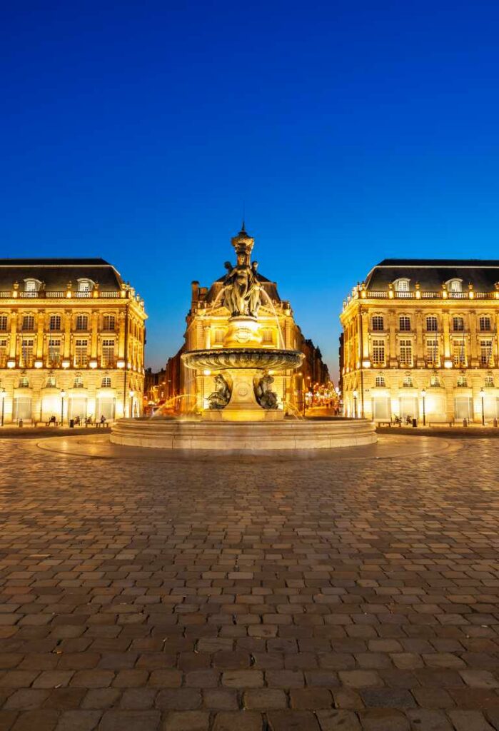 Place de la bourse in Bordeaux